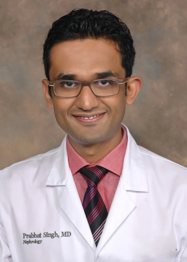 Prabhat Singh, MD, nephrologist at Advanced Kidney and Hypertension Center in Corpus Christi